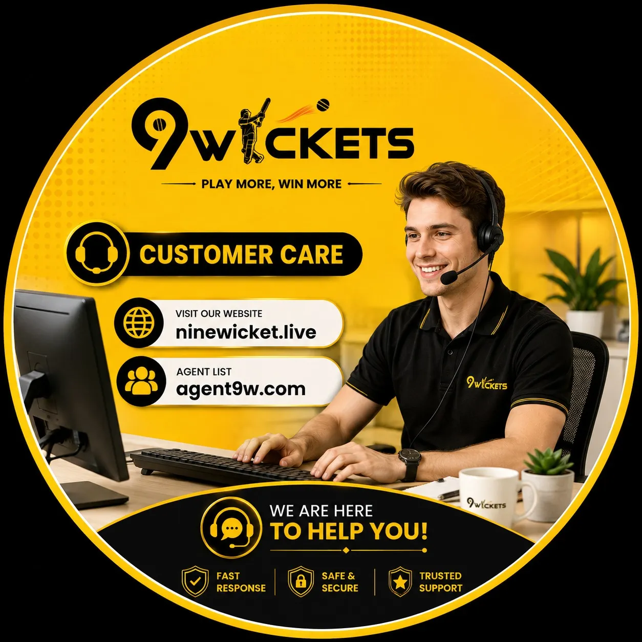 Customer Care 2 – 9wickets Agent