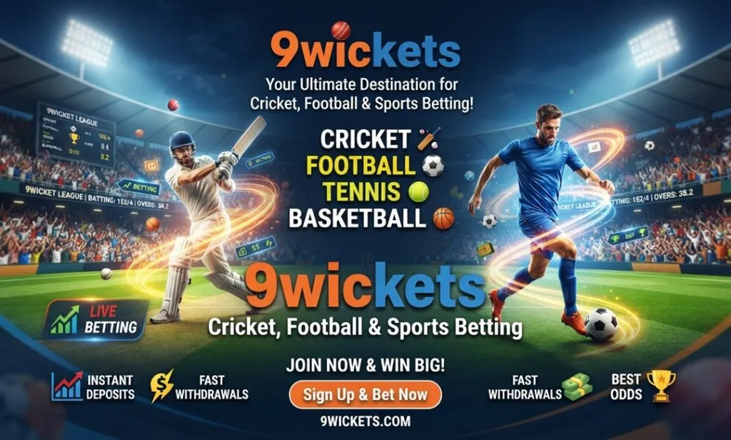 9wickets Cricket, Football & Sports Platform